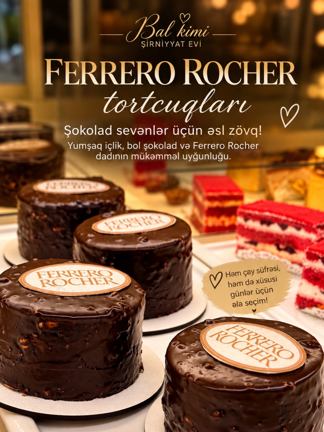 Ferrero Rocher tortcuqları